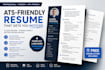 design a professional ats friendly resume