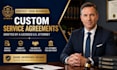 draft a customized digital service agreement and terms