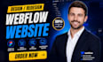 design develop webflow website figma to webflow webflow expert framer bug fix