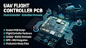design uav drone controller pcb, flight controller and embedded firmware