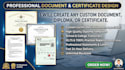 replicate any document, certificate, degree, ielts, school diploma, statement
