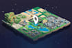 design 3d virtual architecture, digital cities, and interactive metaverse