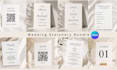 design editable wedding stationery canva templates