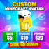 mincraft skin for java and bedrock