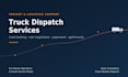 be your professional truck dispatcher for owner operators
