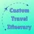 create a custom travel itinerary
