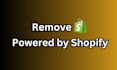 remove powered by shopify from shopify website footer