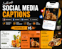 write engaging social media captions