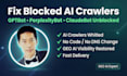 fix blocked ai crawlers