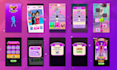 craft clean hyper casual game UI UX with assets