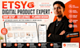 design etsy digital product setup etsy shop etsy SEO listing design etsy planner