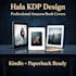 design book cover for KDP, lulu and redbubble pod design