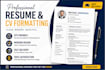 professionally format edit and design your resume or cv