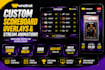 design custom whatnot scoreboard overlays and stream animations