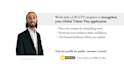 review your UK global talent visa application and unique storyline