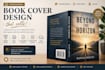 create a professional amazon KDP book cover with print ready files