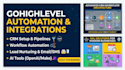 automate gohighlevel CRM with ai workflows and integrations
