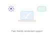 provide remote tech support and fix your PC or laptop issues