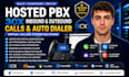 install hosted pbx inbound outbound calls auto dialer virtual calling system 3cx