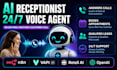 create gohighlevel ai voice agents and ai receptionist automation