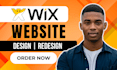 wix website redesign revamp clone edit wix website design redesign wix website