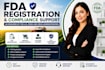 do fda registration, US agent, import permit, label review