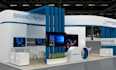 create exhibition stand, stall, 3d trade show booth design