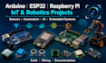 develop custom arduino, esp32, raspberry pi iot and robotics