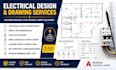 electrical drawings panel  power detailed engineering design lighting layouts