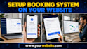 setup amelia bookly or calendly booking system on wordpress