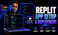 fix, deploy and publish your replit app to the app store and play store