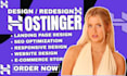build wordpress website design hostinger wordpress website