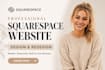 build squarespace website design, redesign squarespace website development