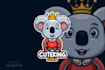 create a vintage koala logo with a professional look