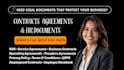 draft employment contract, independent contract agreement, hr document