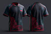 design sublimation football jersey