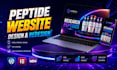 create peptide website for research peptide woocommerce peptide store