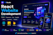 build a responsive website using react and firebase
