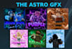 create a clean custom roblox gfx profile picture