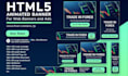 design attractive animated HTML5 banner ads