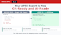 build oracle apex applications and plsql backend