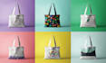 create designs for tote or carry bags