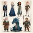 create custom dnd, rpg, and character art