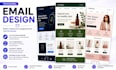 design a professional HTML email signature