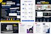 develop a professional PHP mysql website with admin panel