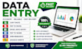 do accurate data entry, copy paste, PDF to excel and web research