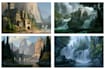 create fantasy environment concept art