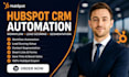 setup hubspot CRM automation workflow lead scoring contact segmentation