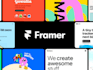 create a custom framer website with cms and animations