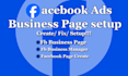 setup facebook ads, create a new fb page and boost posts